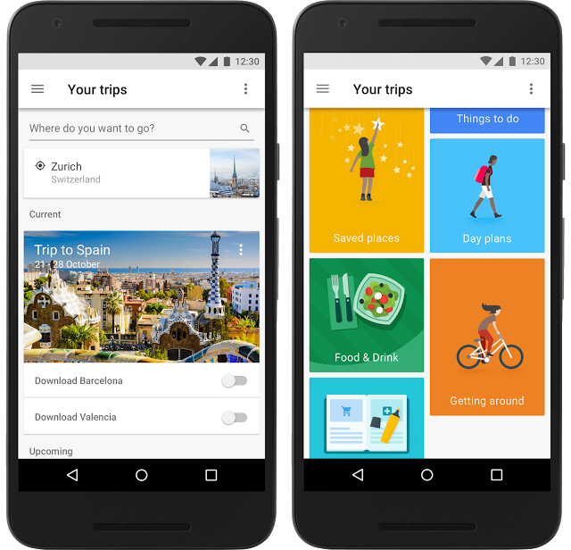 google trips app