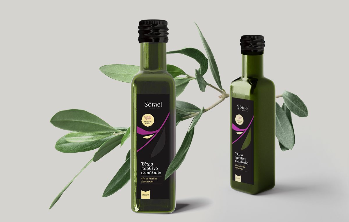 Somel Olive Oil bottles